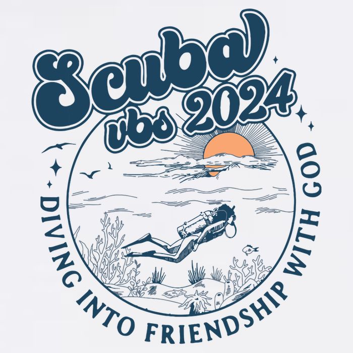 Scuba Vbs 2024 Diving Into Friendship With God Underwater Toddler T-Shirt