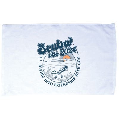 Scuba Vbs 2024 Diving Into Friendship With God Underwater Microfiber Hand Towel