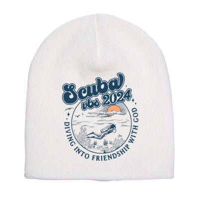 Scuba Vbs 2024 Diving Into Friendship With God Underwater Short Acrylic Beanie