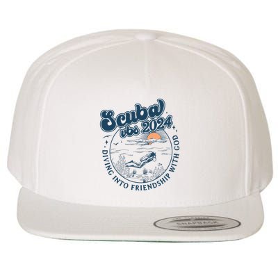 Scuba Vbs 2024 Diving Into Friendship With God Underwater Wool Snapback Cap