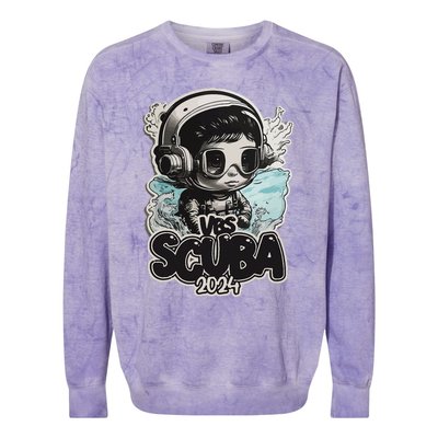 Scuba Vbs 2024 Colorblast Crewneck Sweatshirt