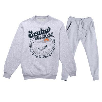 Scuba Vbs 2024 Diving Into Friendship Premium Crewneck Sweatsuit Set