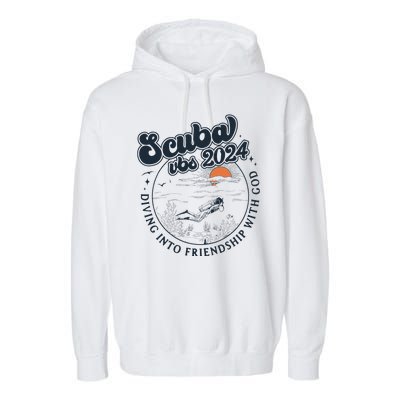 Scuba Vbs 2024 Diving Into Friendship Garment-Dyed Fleece Hoodie