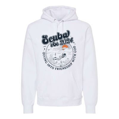 Scuba Vbs 2024 Diving Into Friendship Premium Hoodie