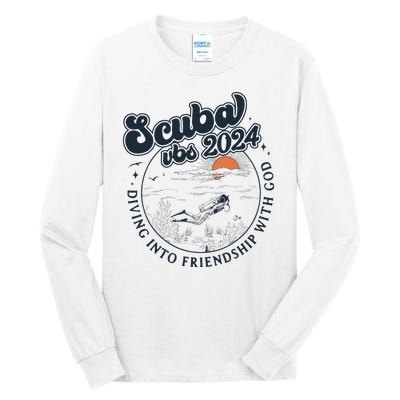 Scuba Vbs 2024 Diving Into Friendship Tall Long Sleeve T-Shirt