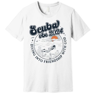 Scuba Vbs 2024 Diving Into Friendship Premium T-Shirt