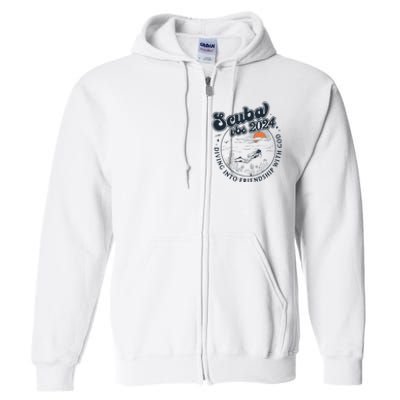 Scuba Vbs 2024 Diving Into Friendship Full Zip Hoodie