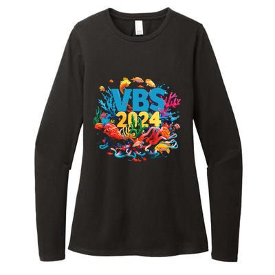 Scuba Vbs 2024 Vacation Bible School Diving Into Friendship Womens CVC Long Sleeve Shirt