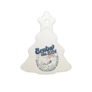 Scuba Vbs 2024 Diving Into Friendship With God Underwater Ceramic Tree Ornament