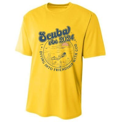 Scuba Vbs 2024 Friendship With God Performance Sprint T-Shirt