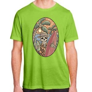 Skeleton Vacation Adult ChromaSoft Performance T-Shirt