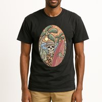 Skeleton Vacation Tall T-Shirt
