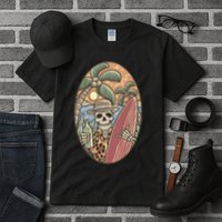 Skeleton Vacation Tall T-Shirt