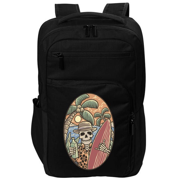 Skeleton Vacation Impact Tech Backpack