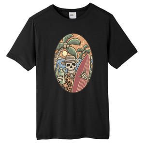 Skeleton Vacation Tall Fusion ChromaSoft Performance T-Shirt