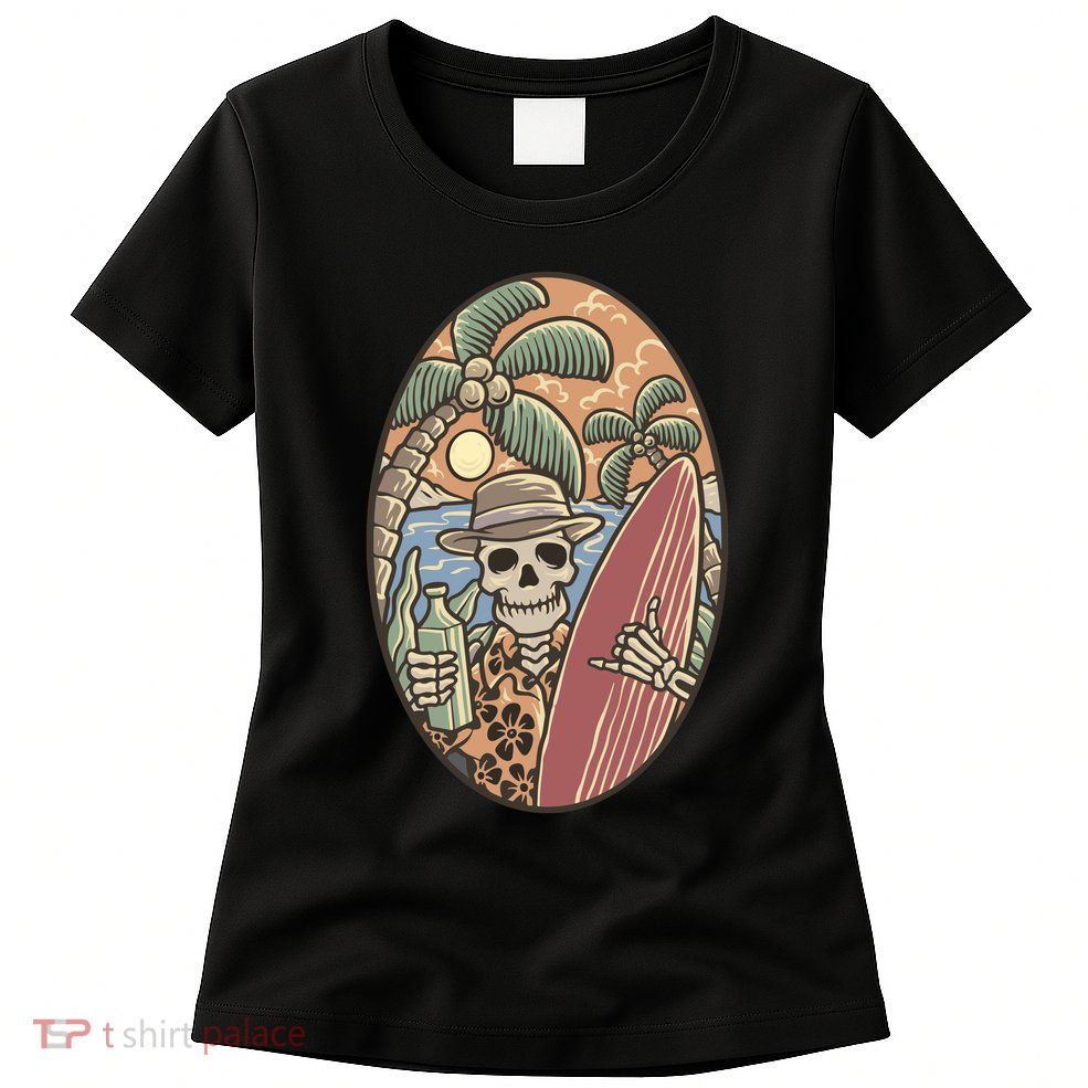 Skeleton Vacation Women's T-Shirt