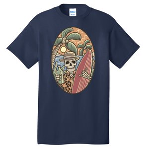 Skeleton Vacation Tall T-Shirt