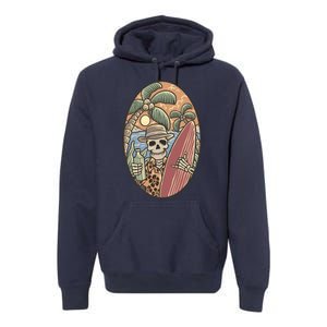 Skeleton Vacation Premium Hoodie