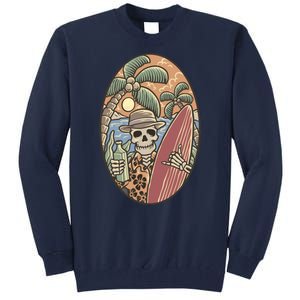 Skeleton Vacation Tall Sweatshirt