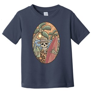 Skeleton Vacation Toddler T-Shirt