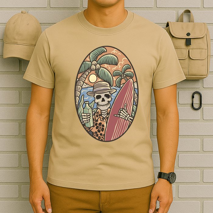 Skeleton Vacation T-Shirt