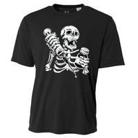 Skeleton Vaccine Cooling Performance Crew T-Shirt