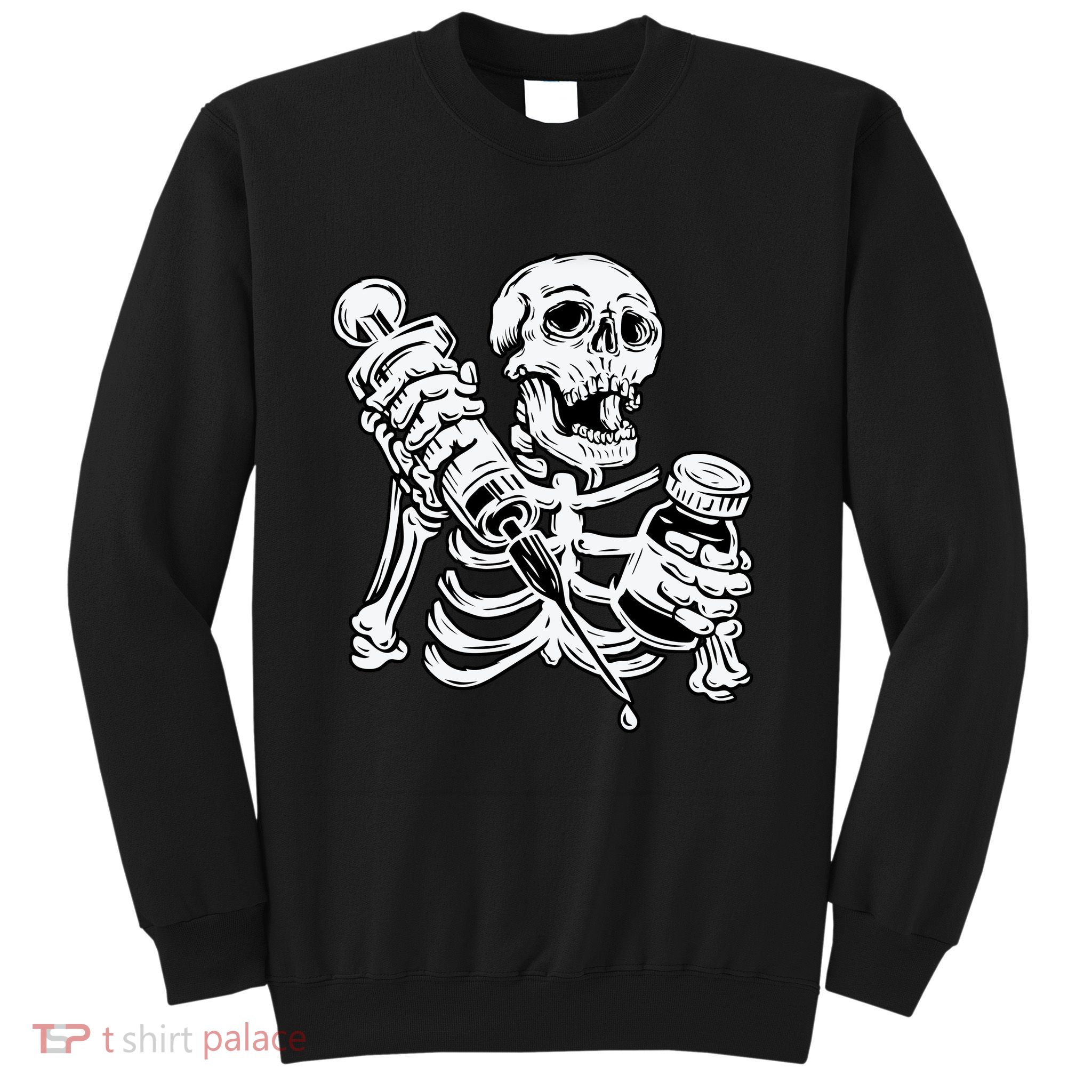 Skeleton Vaccine Sweatshirt