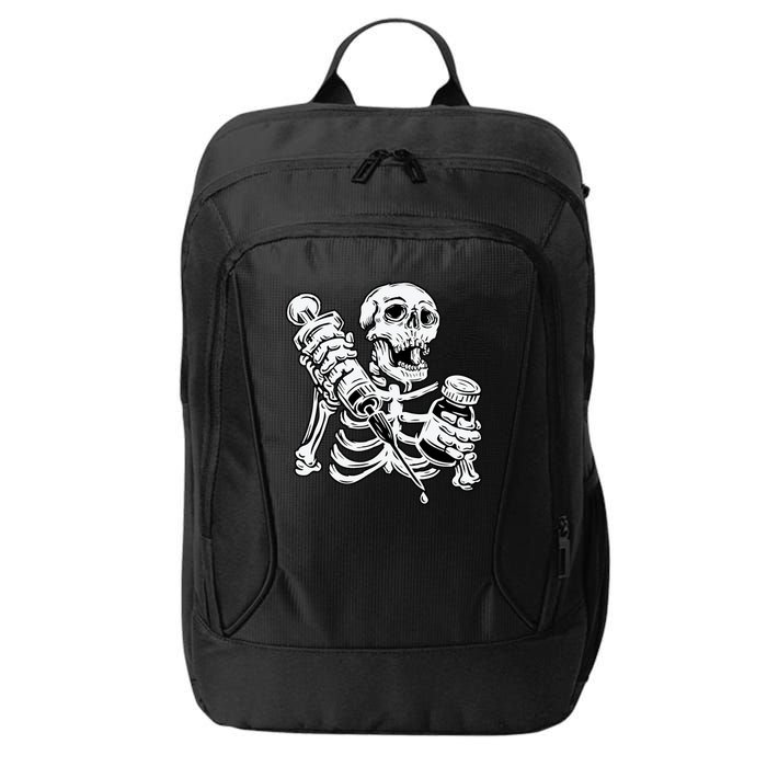 Skeleton Vaccine City Backpack