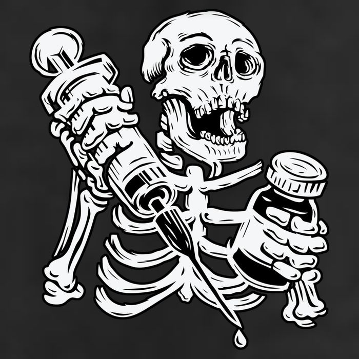 Skeleton Vaccine Beanie