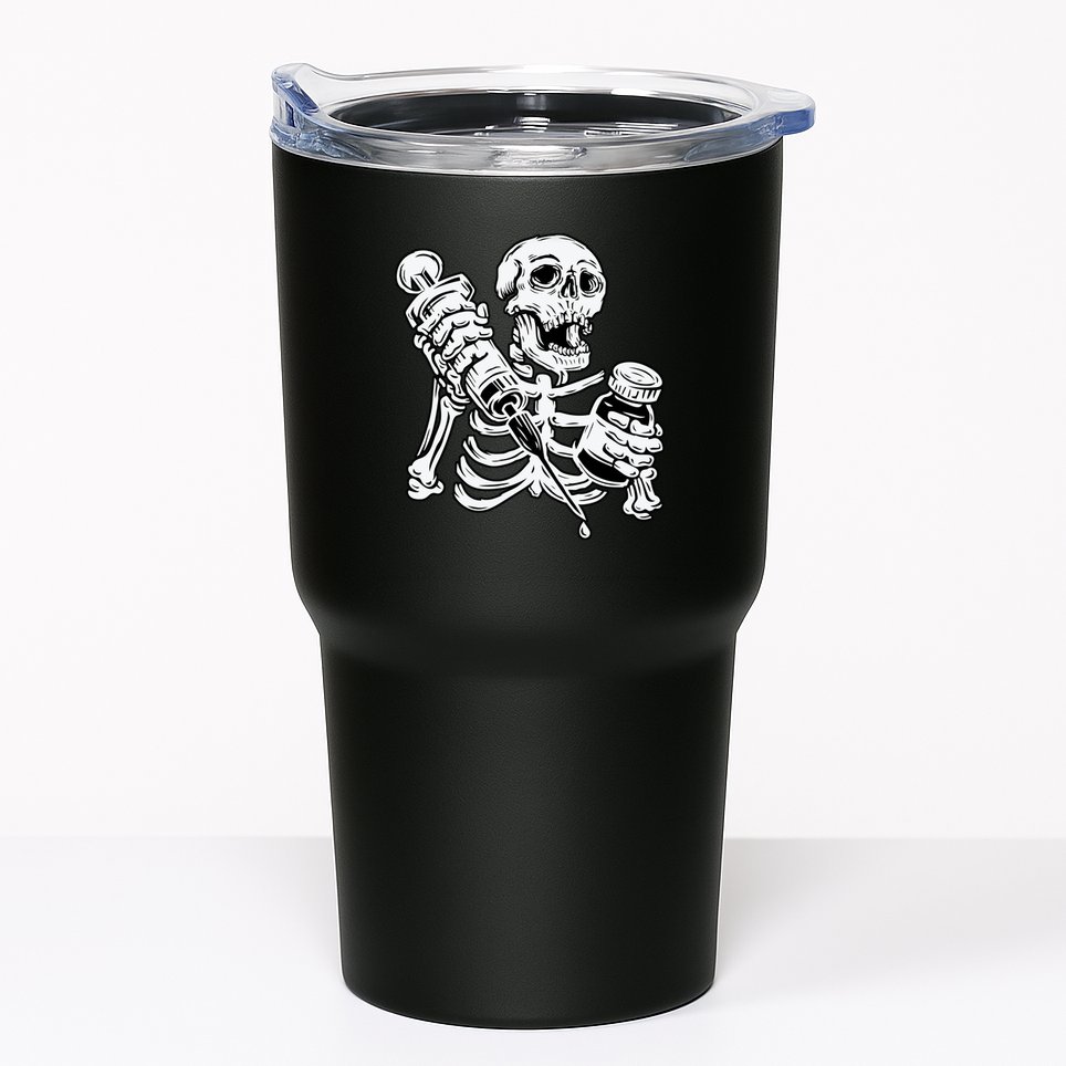 Skeleton Vaccine Tumbler