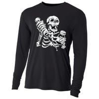 Skeleton Vaccine Cooling Performance Long Sleeve Crew