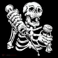 Skeleton Vaccine Poster