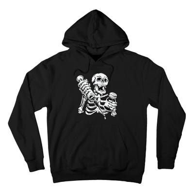 Skeleton Vaccine Tall Hoodie