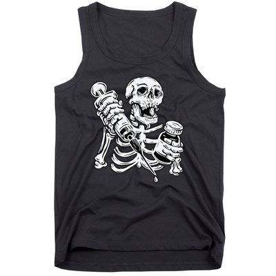 Skeleton Vaccine Tank Top