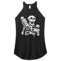 Skeleton Vaccine Women's Perfect Tri Rocker Tank