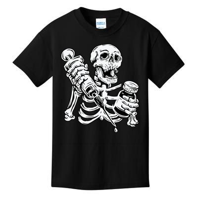 Skeleton Vaccine Kids T-Shirt