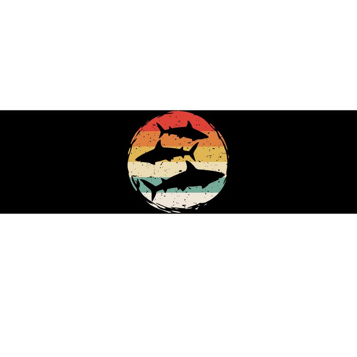 Sharks Vintage 80s Retro Clothes Shark Party In The Sea Bumper Sticker