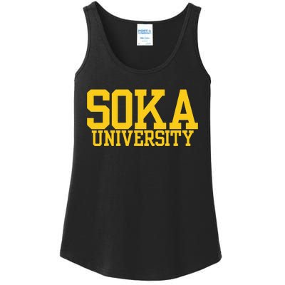 Soka Vintage Arch University Ladies Essential Tank