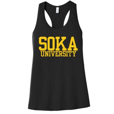 Soka Vintage Arch University Women's Racerback Tank