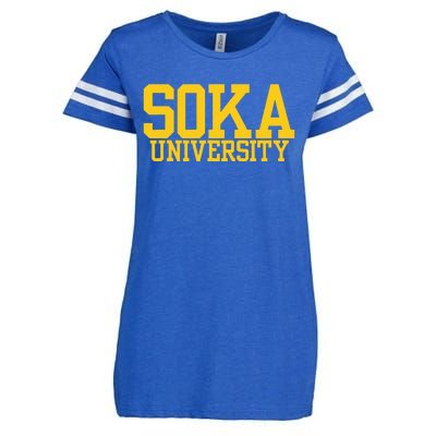 Soka Vintage Arch University Enza Ladies Jersey Football T-Shirt