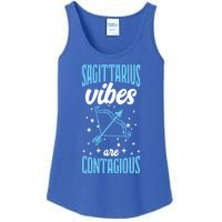 Sagittarius Vibes Are Contagious Astrology Zodiac Horoscope Gift Ladies Essential Tank