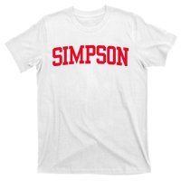 Simpson Vintage Arch University T-Shirt