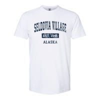 Seldovia Village Alaska Ak Vintage Sports Established Softstyle CVC T-Shirt