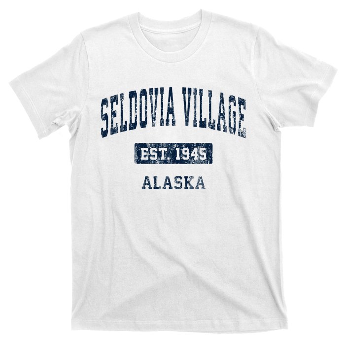 Seldovia Village Alaska Ak Vintage Sports Established T-Shirt