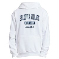 Seldovia Village Alaska Ak Vintage Sports Established Urban Pullover Hoodie