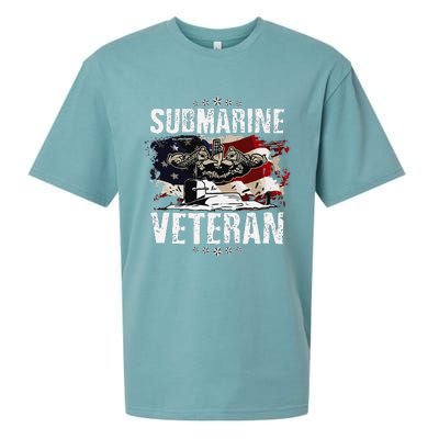 Submarine Veteran Artwork For A Submariner Sueded Cloud Jersey T-Shirt