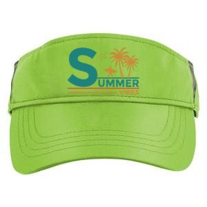 Summer Vibes Adventure Graphic Adult Drive Performance Visor