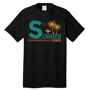 Summer Vibes Adventure Graphic Tall T-Shirt