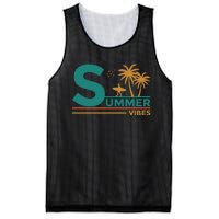 Summer Vibes Adventure Graphic Mesh Reversible Basketball Jersey Tank