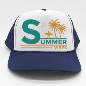 Summer Vibes Adventure Graphic Trucker Hat